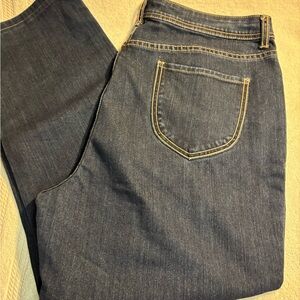 Chico’s Platinum Abalone Denim Jeans